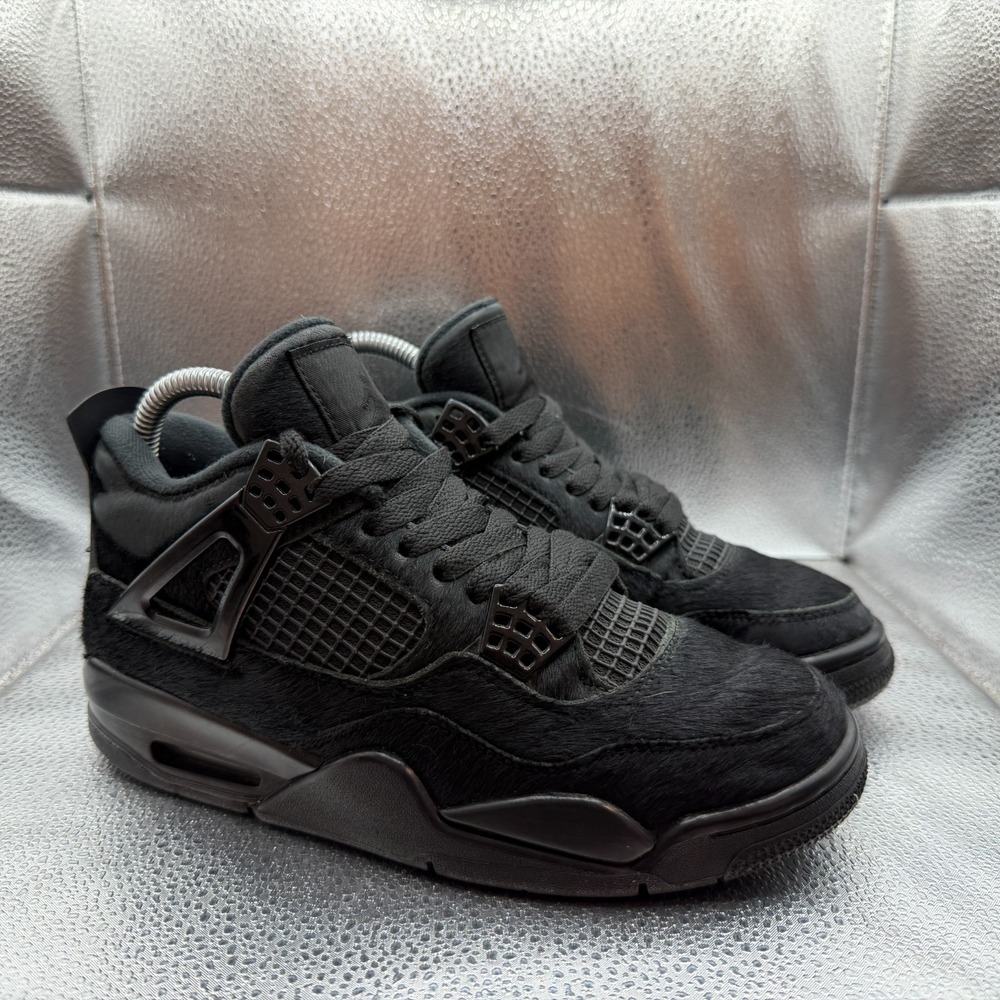 Size 6.5 Jordan 4 Retro Olivia Kim No Cover Black Womens Sneakers CK2925-001